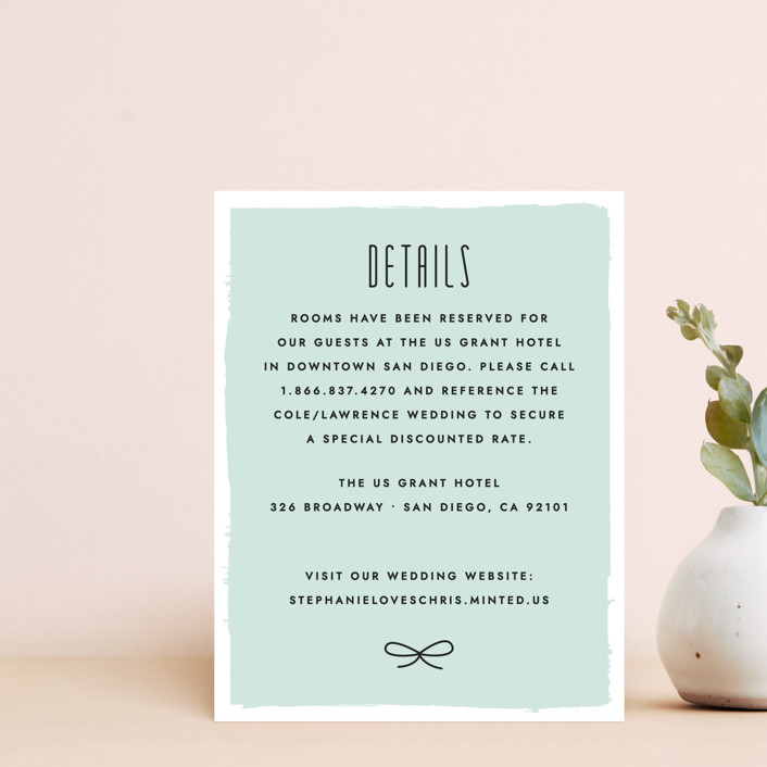 Knotted Enclosure Card