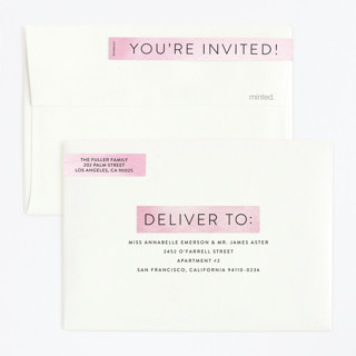 This is a ebony kids birthday invitations with foil pressed by Simona Camp called modern glow printing on recycled smooth signature in standard