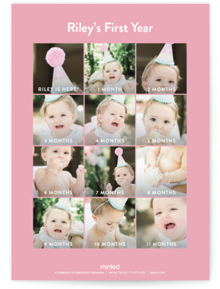 This is a ebony kids birthday invitations with foil pressed by Simona Camp called modern glow printing on recycled smooth signature in standard