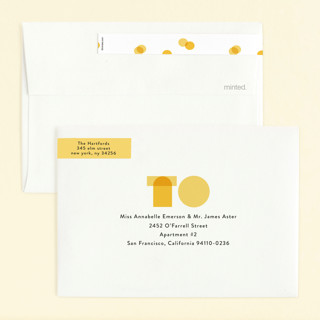 This is a buttercup kids birthday invitations with standard by Lori Wemple called mod two printing on signature in standard