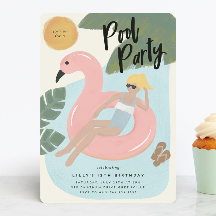 splash flamingo