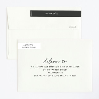 This is a snow kids birthday invitations with standard by Kasia Labocki called birthday script printing on signature in standard