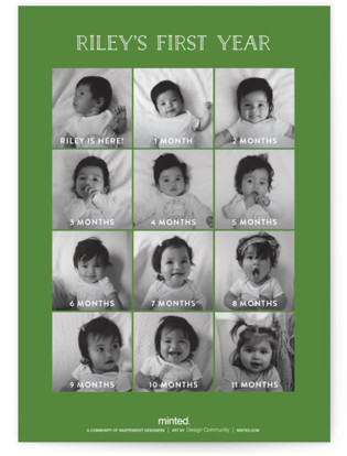 This is a grass kids birthday invitations with standard by Jessica Ogden called slithering snake printing on signature in standard