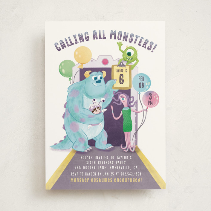 monsters inc material Disney and Pixar's Monsters, Inc. Mike Wazowski Fabric main image 0