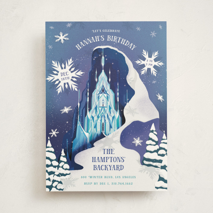 Elsa's Ice Castle from Disney's Frozen