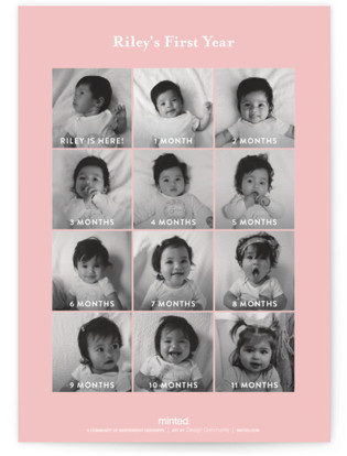 This is a cotton candy kids birthday invitations with standard by Corinne Malesic called little boo printing on signature in standard