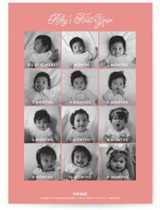 This is a petal kids birthday invitations with standard by Baumbirdy called daisy smiles printing on signature in standard