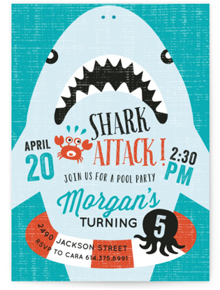 beach pool birthday party invitations minted