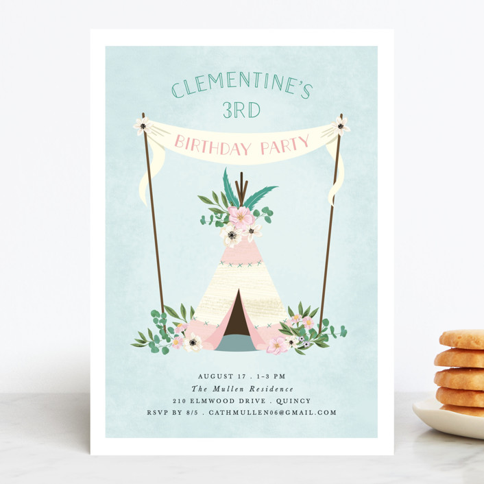Boho teepee