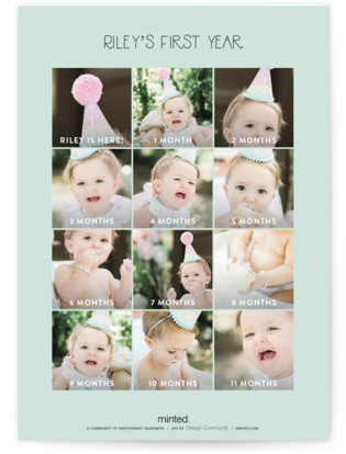This is a aquamarine kids birthday invitations with standard by Grae called treasures of the sea printing on signature in standard