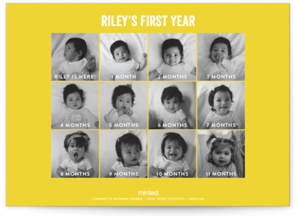 This is a lemon kids birthday invitations with standard by Carrie ONeal called head bang printing on signature in standard