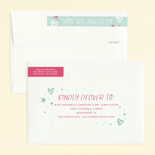 This is a icing kids birthday invitations with standard by Ashley Rosenbaum called birthday doodle printing on signature in standard