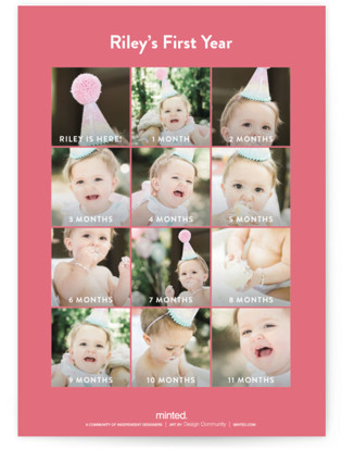 This is a coral kids birthday invitations with standard by Nazia Hyder called tie dye party printing on signature in standard