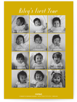This is a mustard kids birthday invitations with standard by Lehan Veenker called sea life printing on signature in standard