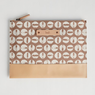 This is a penny hand clutch bags by Carrie ONeal called penny thoughts in standard