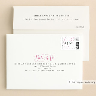 This is a poppy kids thank you cards with standard by Anastasia Makarova called shining confirmation printing on strathmore in standard