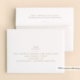 This is a linen kids thank you cards with foil pressed by Robert and Stella called keepsake printing on strathmore in standard