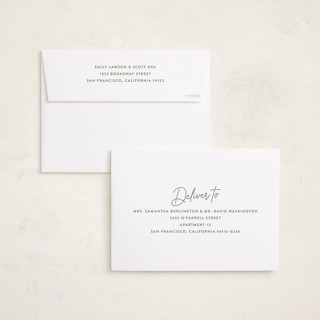 This is a snow photo christmas cards with standard by Hooray Creative called sans and signature printing on recycled smooth signature in standard