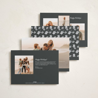 This is a ink photo christmas cards with standard by Deynaaz Daraei called allium printing on recycled smooth signature in standard
