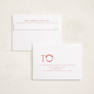 This is a cherry photo christmas cards with standard by Michelle Taylor called greenery details printing on recycled smooth signature in standard