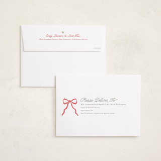 This is a forest photo christmas cards with standard by Jackie Crawford called wildflower holiday ribbon printing on recycled smooth signature in standard