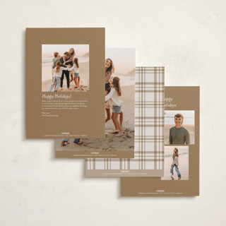 This is a sugar cookie photo christmas cards with standard by Everett Paper Goods called compose printing on recycled smooth signature in standard