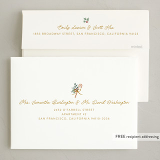 This is a pudding photo christmas cards with standard by Cass Loh called family crest printing on recycled smooth signature in standard
