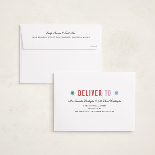 This is a sparkler photo christmas cards with standard by Pixel and Hank called peace poster printing on recycled smooth signature in standard
