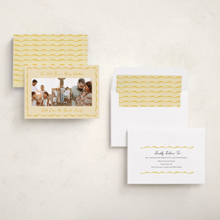 This is a buttercup photo christmas cards with standard by Nicoletta Savod called vintage charm printing on recycled smooth signature in standard