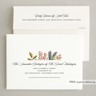 This is a clay photo christmas cards with standard by Kimberly Morgan called verdancy printing on recycled smooth signature in standard