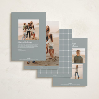 This is a ash photo christmas cards with standard by Wildfield Paper Co called daisies printing on recycled smooth signature in standard