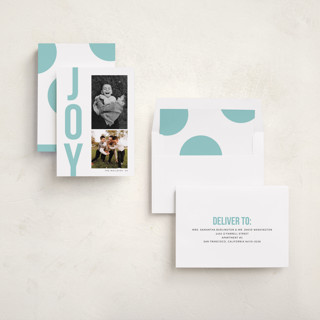 This is a icicle photo christmas cards with standard by Morgan Kendall called bold type printing on recycled smooth signature in standard