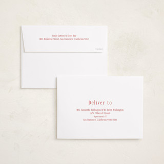This is a santa suit photo christmas cards with standard by Nicole Walsh called modern serif printing on recycled smooth signature in standard