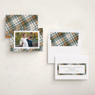 This is a spice photo christmas cards with standard by Yaling Hou Suzuki called heartwarming printing on recycled smooth signature in standard