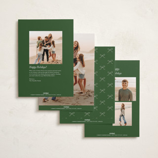 This is a spruce photo christmas cards with standard by chocomocacino called carajillo printing on recycled smooth signature in standard