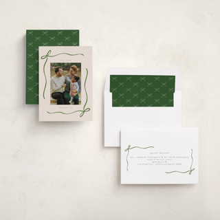 This is a spruce photo christmas cards with standard by chocomocacino called carajillo printing on recycled smooth signature in standard