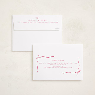 This is a scarlet photo christmas cards with standard by chocomocacino called carajillo printing on recycled smooth signature in standard