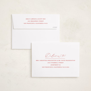 This is a santa suit photo christmas cards with standard by Brooke Chandler called merry gingham printing on recycled smooth signature in standard