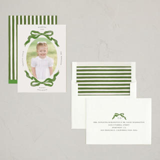 This is a pine photo christmas cards with standard by Pati Cascino called gibson printing on recycled smooth signature in standard