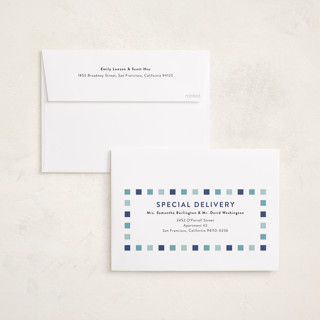 This is a wintermint photo christmas cards with standard by Olivia Williams called festive collage printing on recycled smooth signature in standard