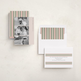 This is a sugar plum photo christmas cards with standard by Morgan Kendall called viewfinder printing on recycled smooth signature in standard