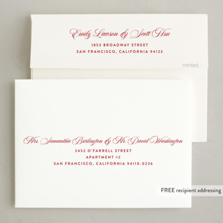 This is a ruby photo christmas cards with standard by Alston Foster called the highest printing on recycled smooth signature in standard