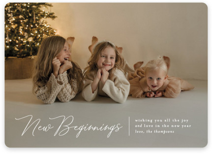 This is a frost photo christmas cards with standard by Heather Schertzer called this is christmas printing on recycled smooth signature in standard