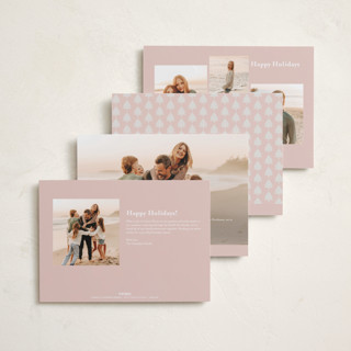 This is a petal photo christmas cards with standard by Pati Cascino called noelle printing on recycled smooth signature in standard