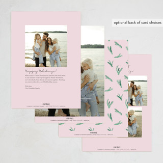 This is a berry photo christmas cards with standard by Julia Hall called storybook printing on recycled smooth signature in standard