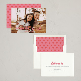 This is a gumdrop photo christmas cards with standard by Sara Hicks Malone called heart be light printing on recycled smooth signature in standard