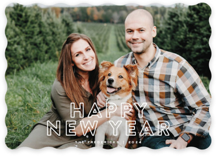 This is a snow photo christmas cards by Carrie ONeal called snow tracks in postcard