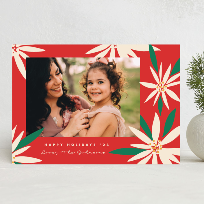 Vintage Poinsettias