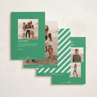 This is a elf shoes photo christmas cards with standard by Brandy Folse called bright greetings printing on recycled smooth signature in standard