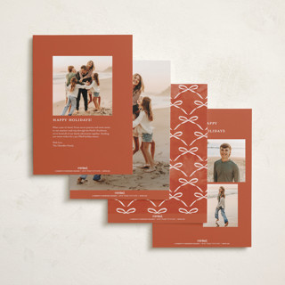 This is a cinnabar photo christmas cards with standard by Tracey Khalei called shiloh printing on recycled smooth signature in standard